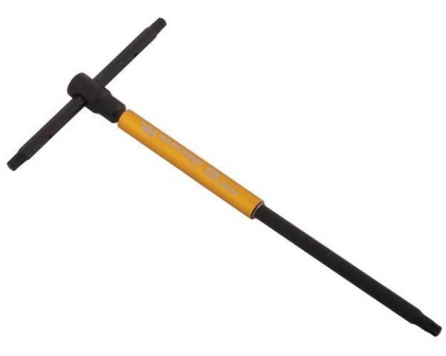 Klucz T ze spinnerem TORX T25 Waryński WMK150