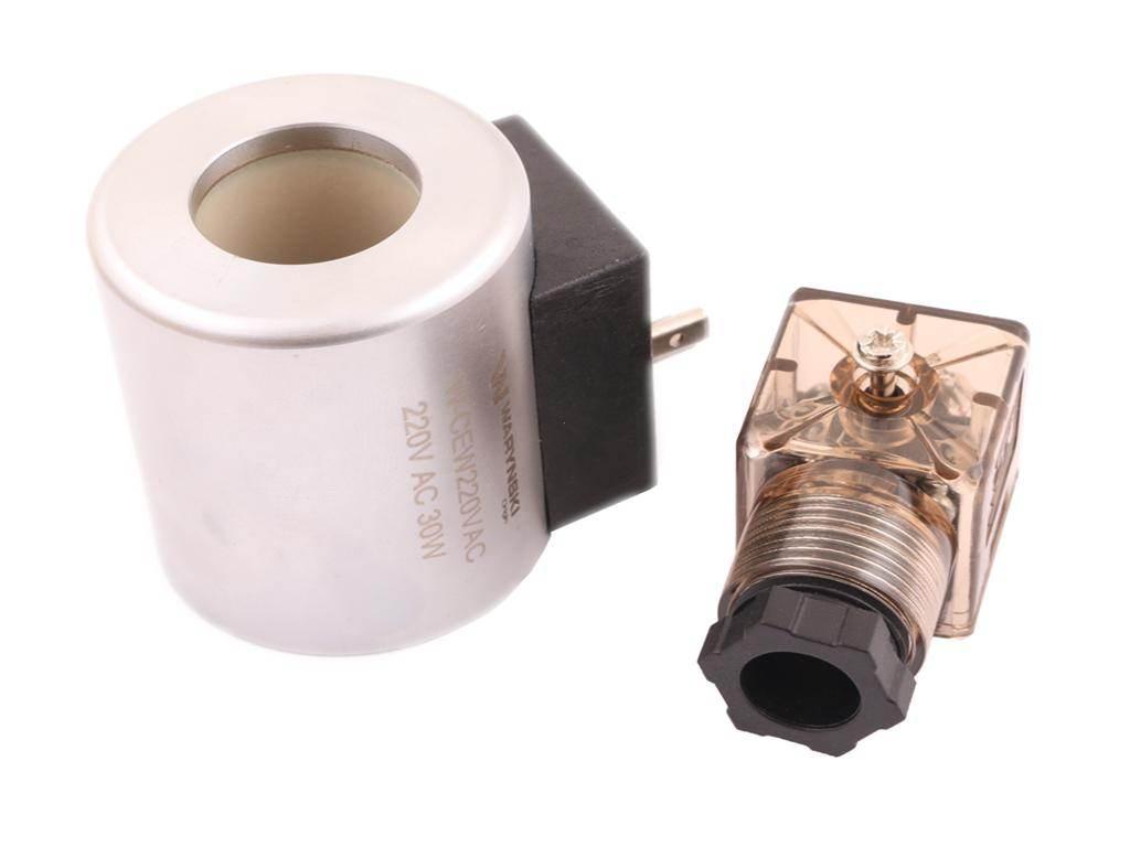 Cewka dzielnika elektrozaworu W-E38DVS6/2. W-E12DVS6/2 220V AC 30W Waryński - zdjęcie 3