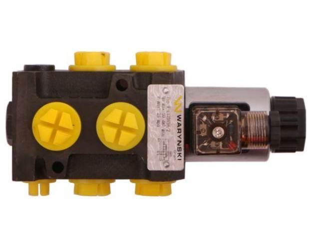 Dzielnik. zawór. elektrozawór kierunkowy elektromagnetyczny kontroli W-E12D - zdjęcie 2