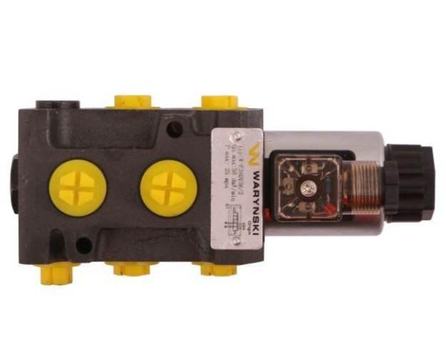 Dzielnik. zawór. elektrozawór kierunkowy elektromagnetyczny kontroli W-E38D - zdjęcie 2