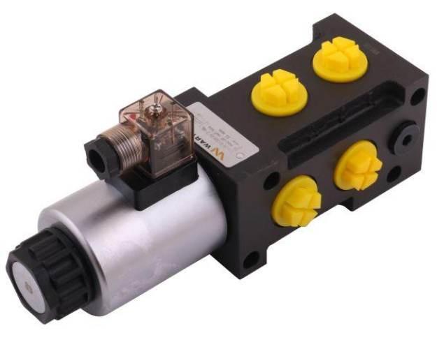 Dzielnik. zawór. elektrozawór kierunkowy elektromagnetyczny kontroli W-E12D