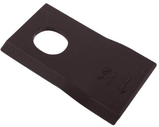 Nóż. nożyk kosiarka prawy 92x48x4mm otwór 20x24 zastosowanie 13800022 JF-St