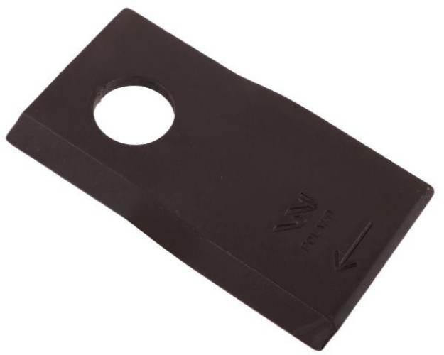 Nóż. nożyk kosiarka prawy 90x48x4mm otwór 19 zastosowanie 1448261 Krone WAR