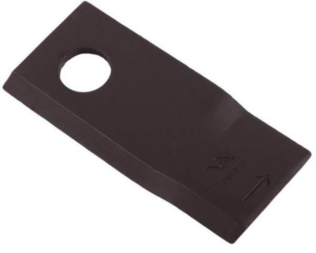 Nóż. nożyk kosiarka lewy 107x50x4mm otwór 19 zastosowanie 570683 Niemeyerl