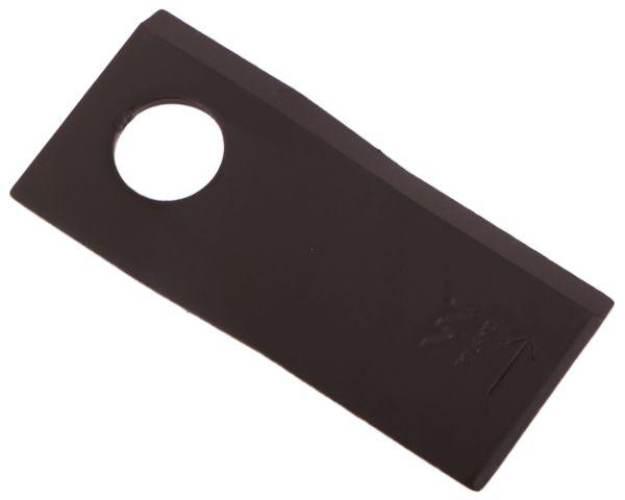 Nóż. nożyk kosiarka lewy 108x48x4mm otwór 21 zastosowanie 434971 Pottinger