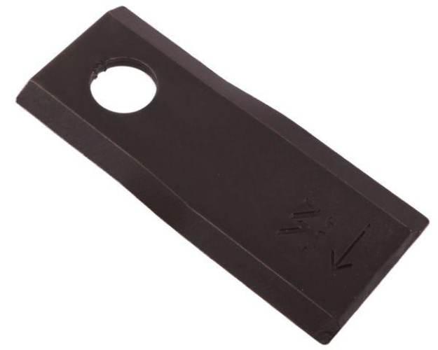 Nóż. nożyk kosiarka prawy 98x40x4mm otwór 16.2 zastosowanie DM-305 Claas WA