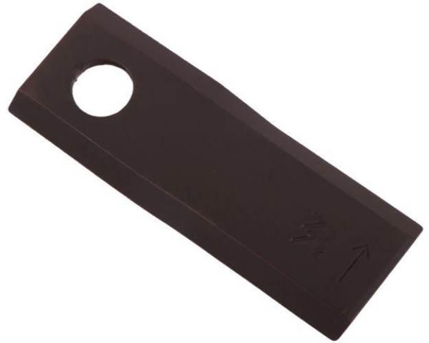 Nóż. nożyk kosiarka lewy 122x46x4mm otwór 18.25 zastosowanie 56451200 Kuhn