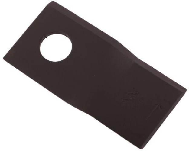 Nóż. nożyk kosiarka lewy 100x48x3mm otwór 19 zastosowanie 570419 Niemeyer W