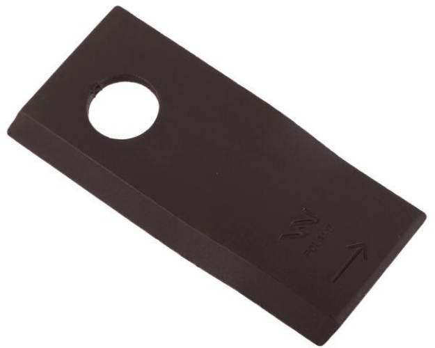 Nóż. nożyk kosiarka lewy 105x48x4mm otwór 19 zastosowanie 9492421 Claas WAR
