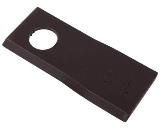 Nóż. nożyk kosiarka prawy 100x40x3mm otwór 19 zastosowanie 580290955 BCS Si