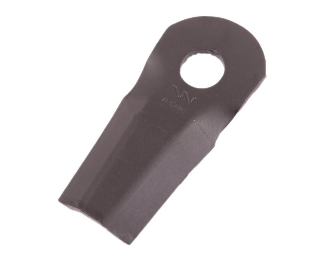 Nóż. nożyk kosiarka gięty 112x50x4mm otwór 18.5x20.5 zastosowanie 5684000 K