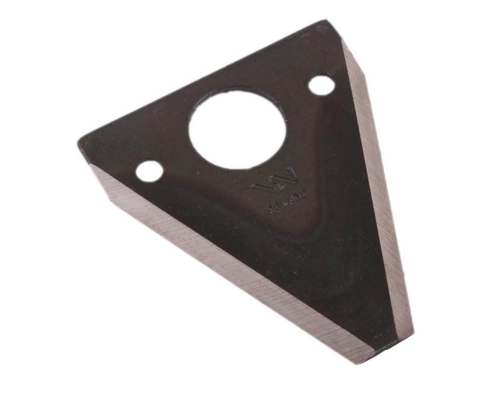 Nóż żniwny 90x76x3mm otwór 6.5 zastosowanie D18 Fortschritt WARYŃSKI 25szt