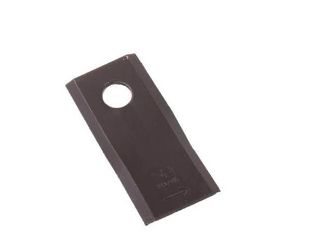 Nóż. nożyk kosiarka lewy 98X46X3.5mm otwór 16.5 zastosowanie 40490006 Morra