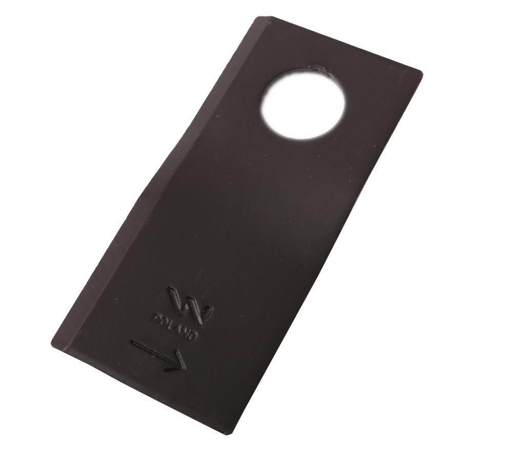 Nóż. nożyk kosiarka lewy 108X50X3mm otwór 21 zastosowanie RF 108/3 Famarol
