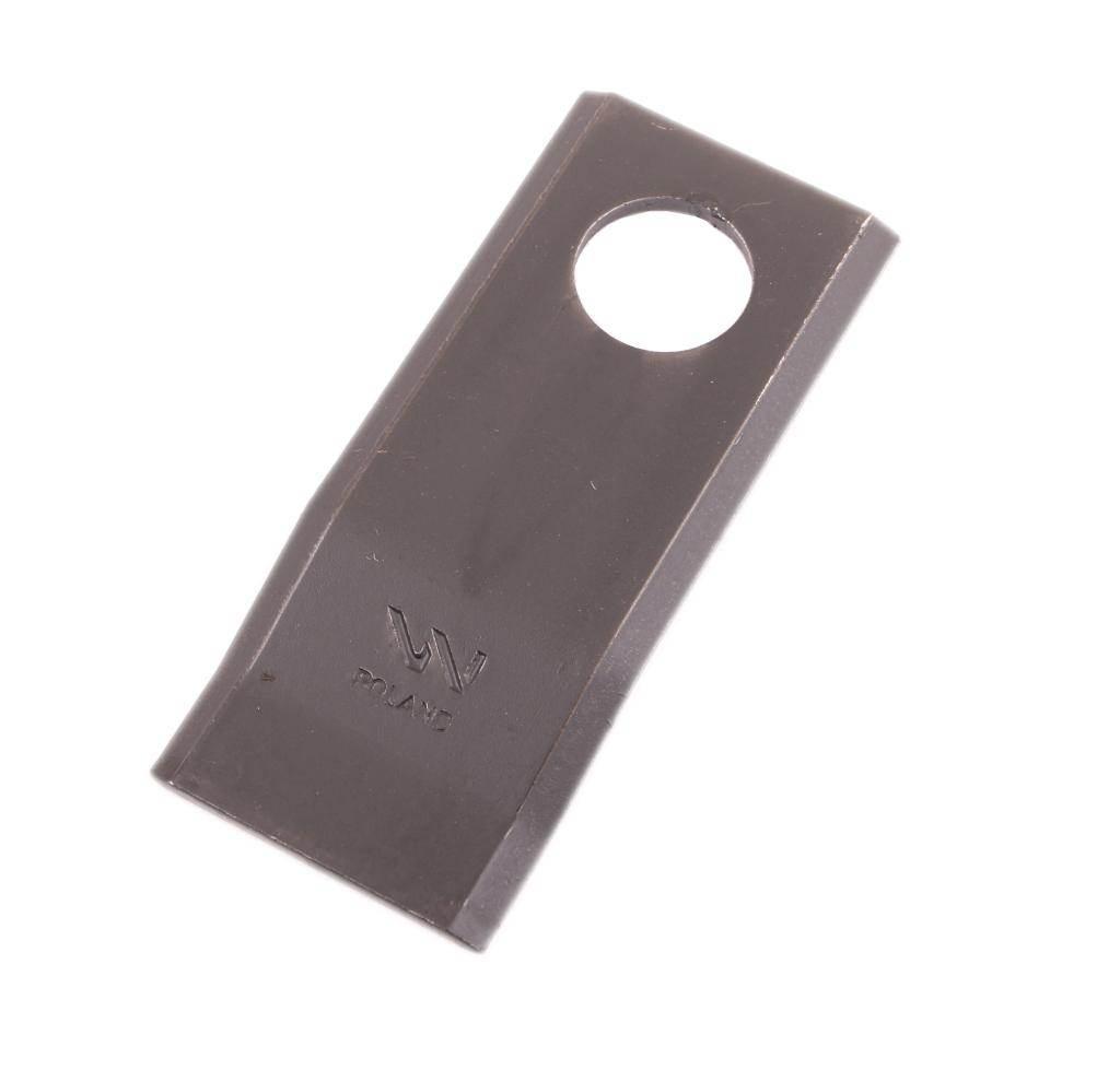 Nóż. nożyk kosiarka gięty 94X40X3mm otwór 19 zastosowanie Deutz Fahr 94/P 1