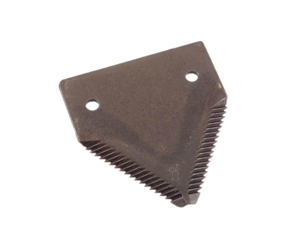 Nóż żniwny 83x76x2.8mm otwór 6.5 zastosowanie P49650 AZ32298 John Deere WAR