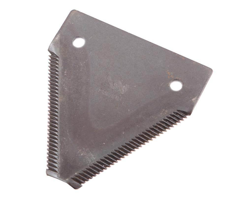 Nóż żniwny 80x76x2mm otwór 5.5 zastosowanie 614670.0 Claas WARYŃSKI 25szt