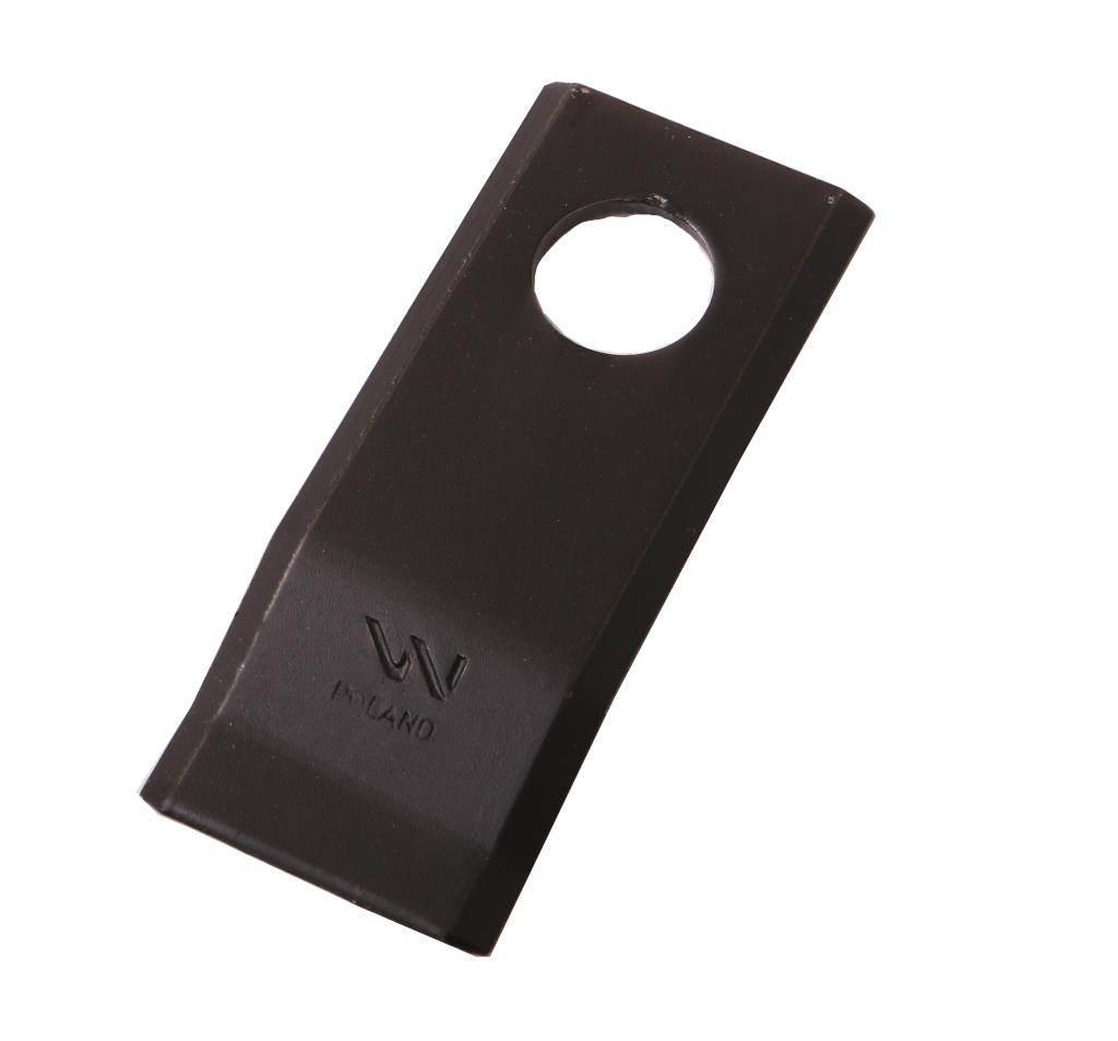 Nóż. nożyk kosiarka gięty 96X40X3mm otwór 19 zastosowanie 06561544 Deutz Fa