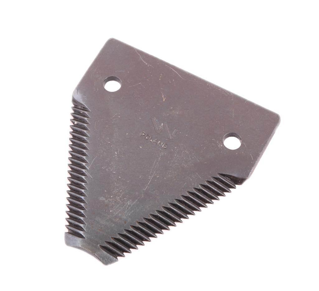 Nóż żniwny 84x76x3mm otwór 6.5 zastosowanie 611203.1 Claas WARYŃSKI 25szt