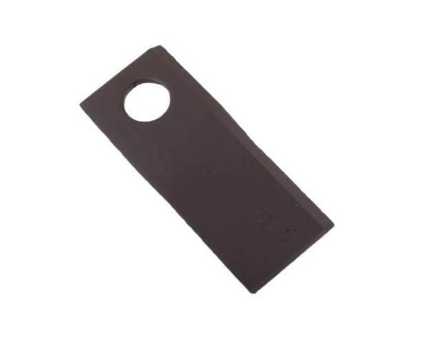 Nóż. nożyk kosiarka lewy 120X50X4mm otwór 21 zastosowanie RF 120/4 Pronar W