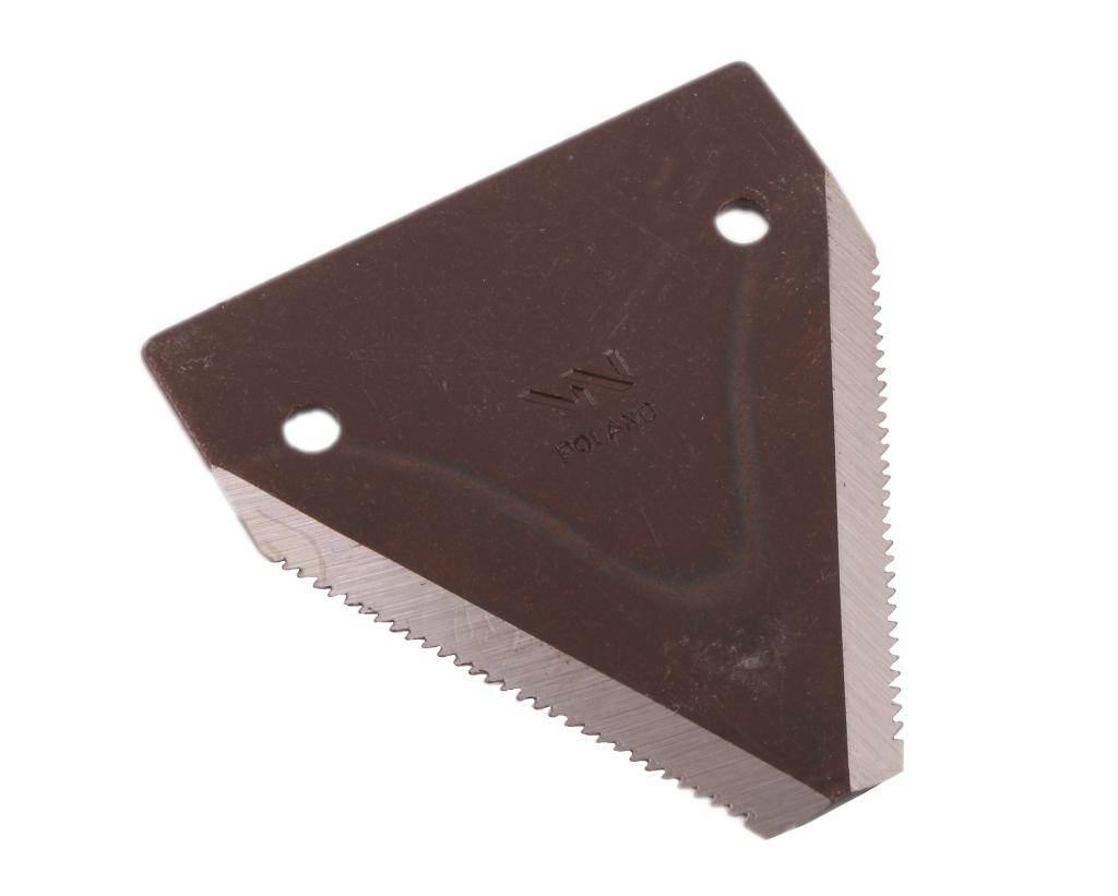 Nóż żniwny 82x76x2.8mm otwór 5.5 zastosowanie S82 New Holland WARYŃSKI 25sz