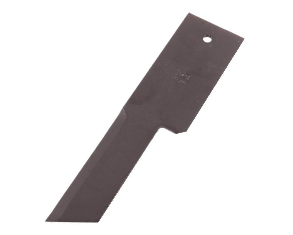 Nóż stały rozdrabniacz słomy sieczkarnia 198x50x3mm otwór 6.5 zastosowanie