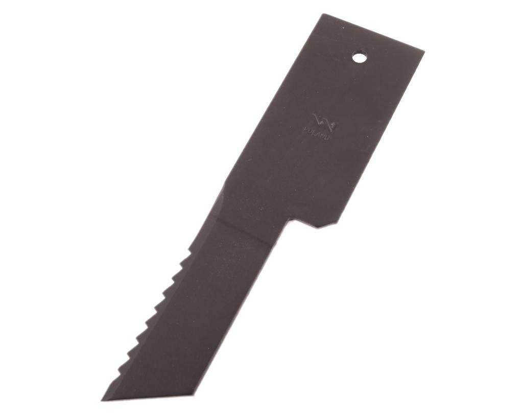 Nóż stały rozdrabniacz słomy sieczkarnia 198x50x3mm otwór 6.5 zastosowanie
