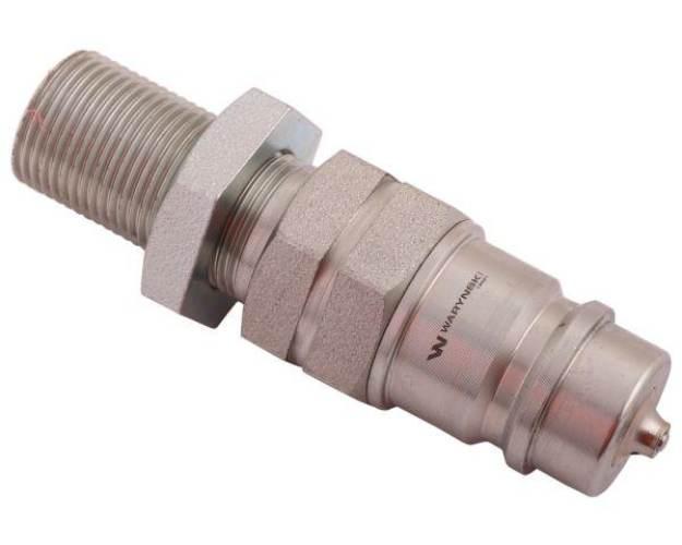Szybkozłącze hydrauliczne wtyczka long z eliminatorem ciśnienia M20x1.5 gwi
