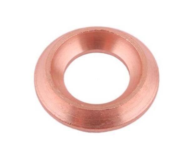 Uszczelka manometryczna do przyłącza z gwintami G1/8" i M10x1 (CU wyżarzone