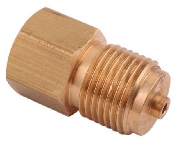 Złączka manometryczna gwint zewnętrzny G1/2" x gwint wewnętrzny G1/4" (mosi