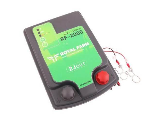 Elektryzator 2J bateryjno-sieciowy (uniwersalny) RF-2000 z zasilaczem ROYAL