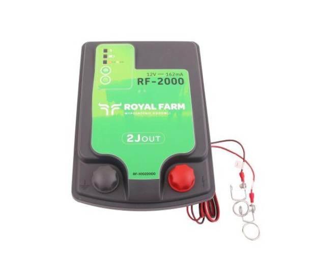 Elektryzator 2J bateryjno-sieciowy (uniwersalny) RF-2000 z zasilaczem ROYAL - zdjęcie 2