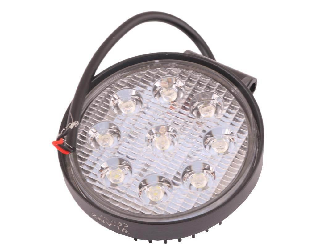 Lampa robocza okrągła 27W 9 LED GLANZ L0076G - zdjęcie 3