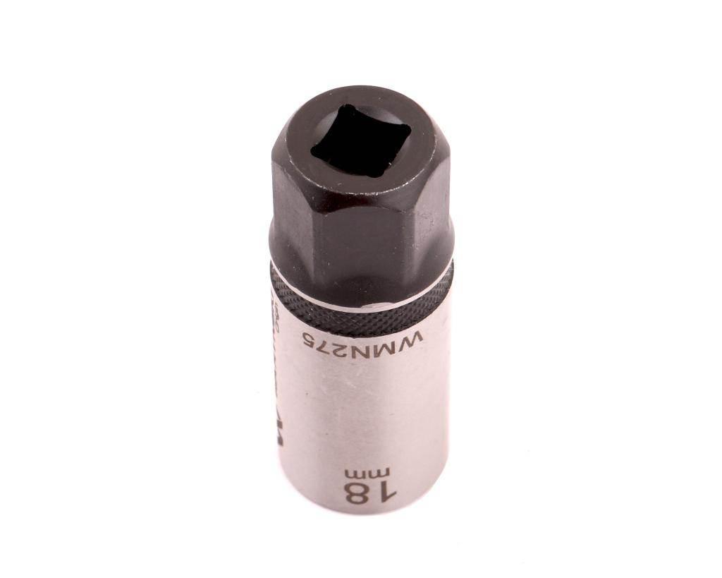 Nasadka do świec 3/8". 18 mm. CrV50BV30. DIN 3124. Waryński WMN275 - zdjęcie 2