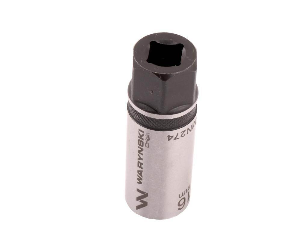 Nasadka do świec 3/8". 16 mm. CrV50BV30. DIN 3124. Waryński WMN274 - zdjęcie 2