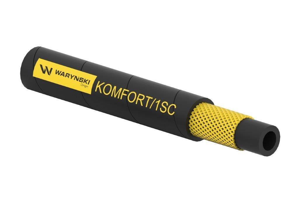 Wąż hydrauliczny do zakuwania Komfort SC DN10 1-oplotowy 180 Bar Waryński 2