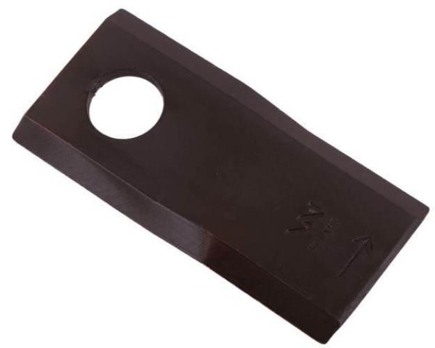 Nóż. nożyk kosiarka lewy 105x48x4mm otwór 20 zastosowanie 6801410 Kuhn WARY