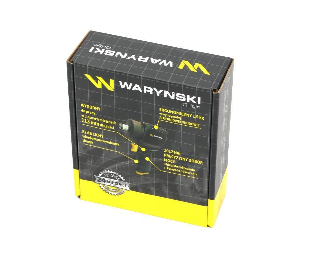 Klucz udarowy mini 1/2 aluminiowa obudowa 1017 Nm Waryński WMU116 - zdjęcie 2