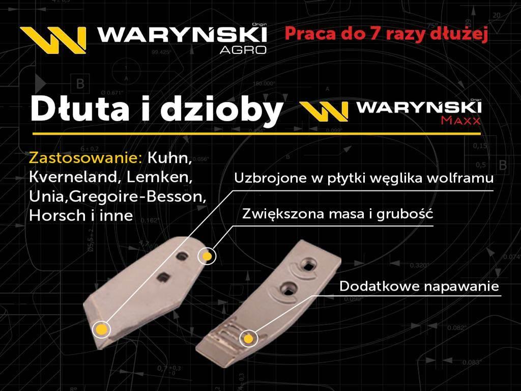 Dłuto. nakładka lemiesza lewe zastosowanie Gregoire-Besson Vogel&Noot 80110 - zdjęcie 3