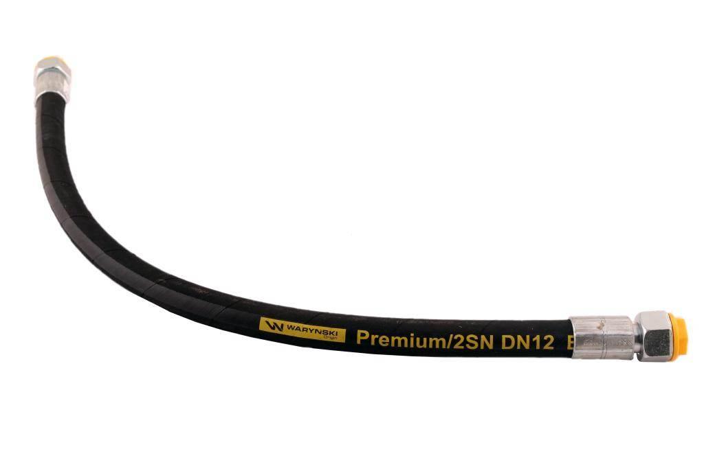 Przewód hydrauliczny 275 bar gwint M22x1.5 proste L-630mm DN12-2SN (AA-13-6