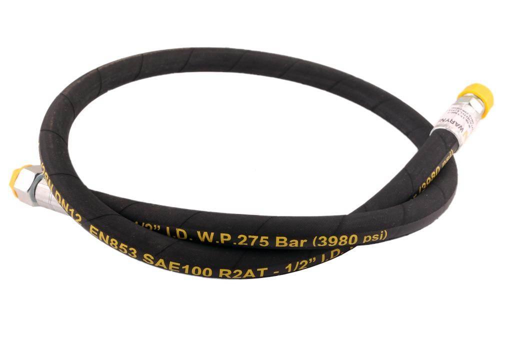 Przewód hydrauliczny 275 bar gwint M22x1.5 proste L-1300mm DN12-2SN (AB-13-