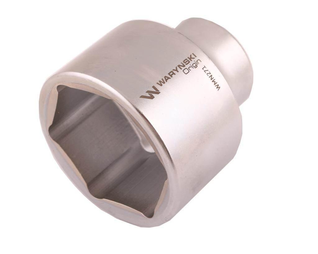 Nasadka sześciokątna 3/4". 60 mm. CrV50BV30. DIN 3124. Waryński WMN271