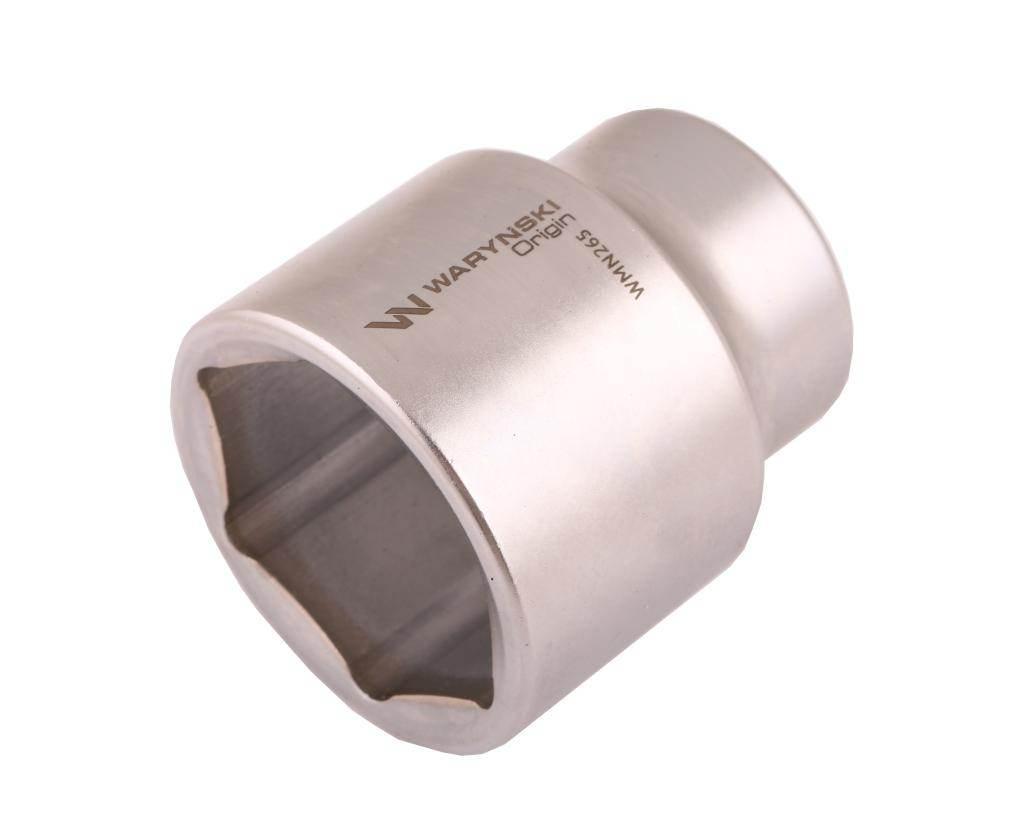 Nasadka sześciokątna 3/4". 46 mm. CrV50BV30. DIN 3124. Waryński WMN265