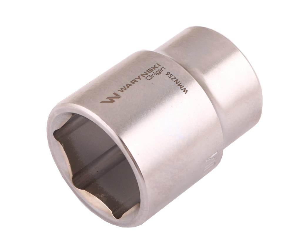 Nasadka sześciokątna 3/4". 32 mm. CrV50BV30. DIN 3124. Waryński WMN256