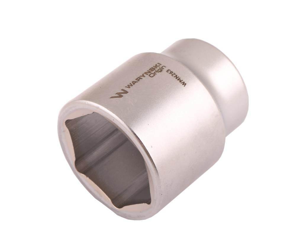 Nasadka sześciokątna 3/4". 41 mm. CrV50BV30. DIN 3124. Waryński WMN263