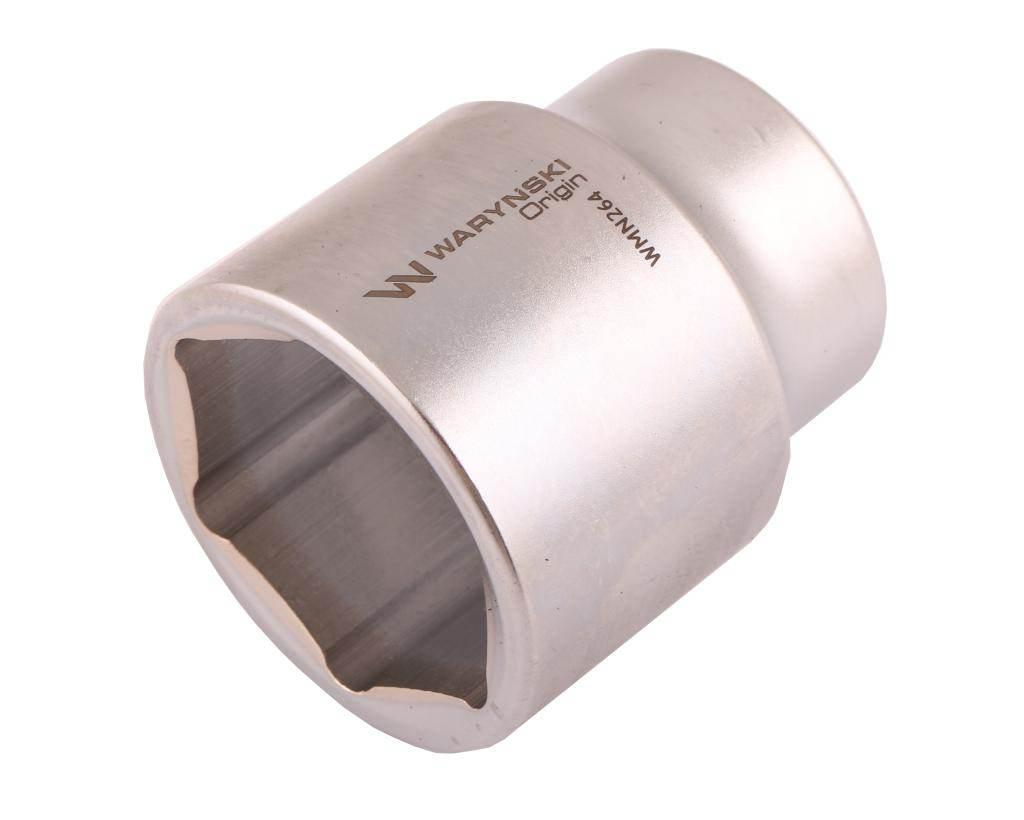 Nasadka sześciokątna 3/4". 42 mm. CrV50BV30. DIN 3124. Waryński WMN264