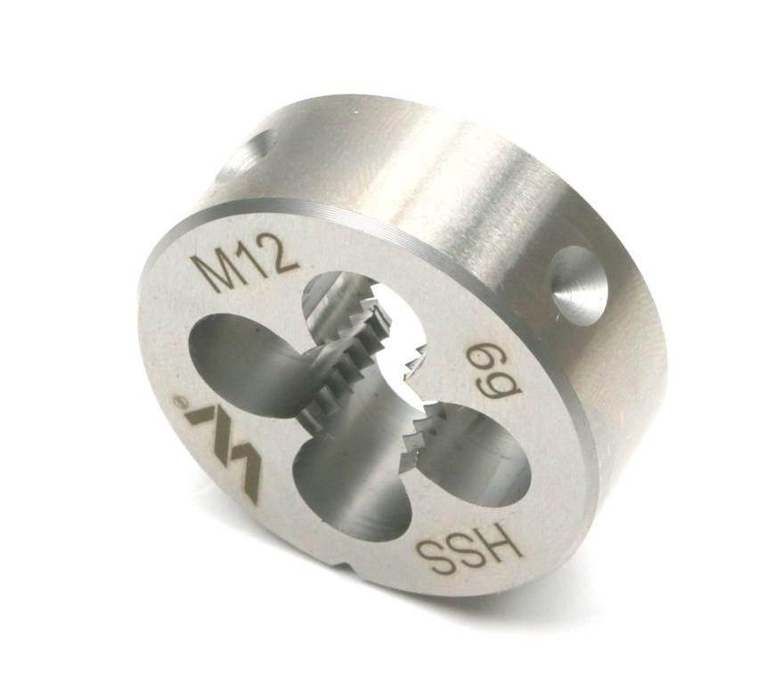 Narzynka przemysłowa M12x1,75 ze stali HSS DIN22568 Warynski WMG209