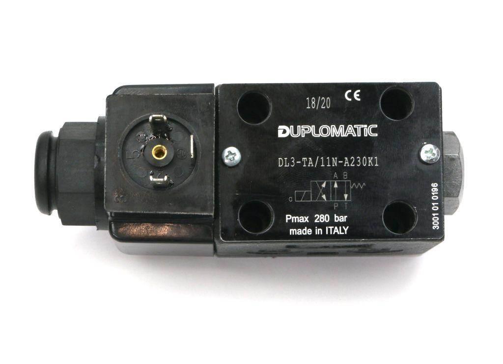 Rozdzielacz (elektrozawór) DL3-TA02/11N-A230K1 230V AC Compact 280bar, 50l/ - zdjęcie 2
