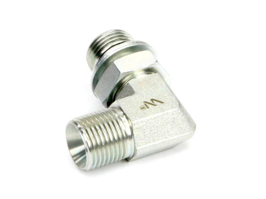 Kolanko hydrauliczne nastawne calowe BB 3/4" x 3/4" BSP z regulacją Waryńsk - zdjęcie 3
