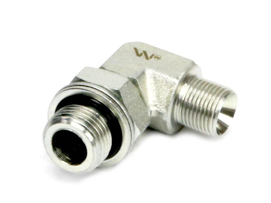 Kolanko hydrauliczne nastawne calowe BB 3/4" x 1" BSP z regulacją Waryński - zdjęcie 2